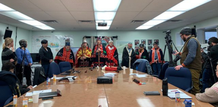 ‘The world is watching’: Wet’suwet’en hereditary chiefs explain why CGL has to go | APTN News