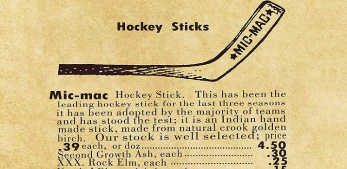“MicMac Hockey” Sticks | Birth Place of Hockey