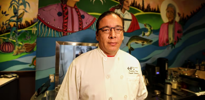 'Making sure that our food history isn't lost': Chef promotes Indigenous foods in virtual cook-off