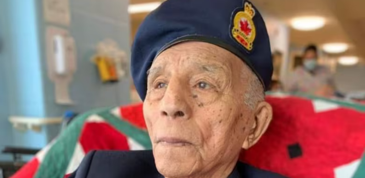 101-year-old Métis veteran of WWII dies in Île-à-la-Crosse, Sask. | CBC News