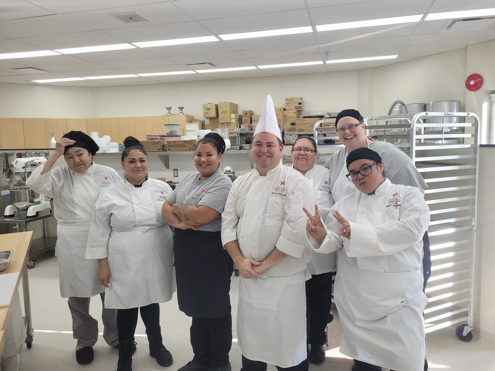 LRSD Community Kitchen participants