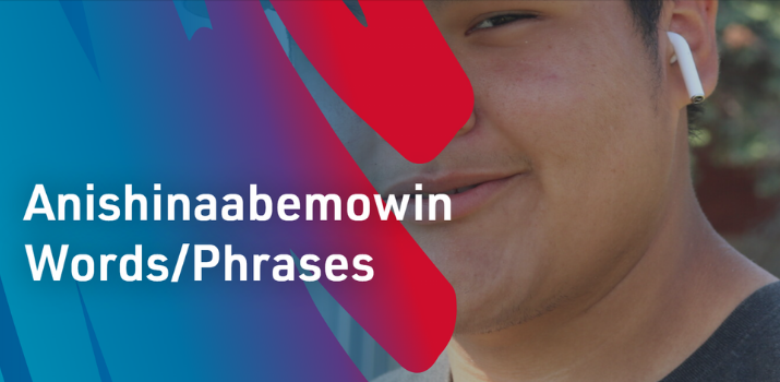 Anishinaabemowin Words/Phrases | Lakehead District School Board