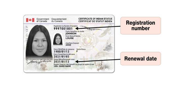 Au sujet du statut d'Indien