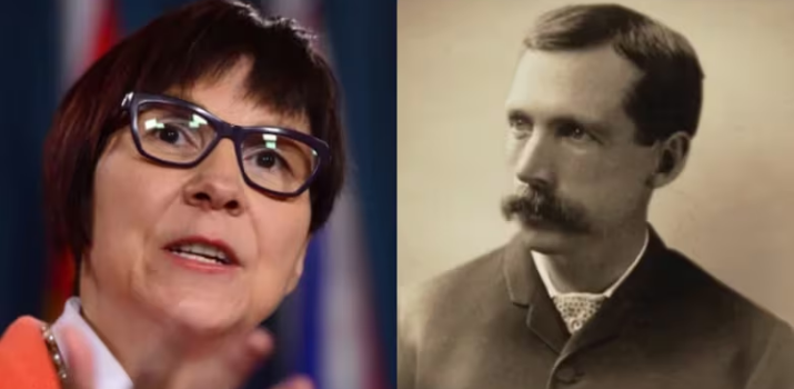 Cindy Blackstock is working to restore the legacy of Dr. Peter Bryce, who sounded the alarm on residential schools over 100 years ago.(Sean%20Kilpatrick/Canadian Press/Peter Campbell)