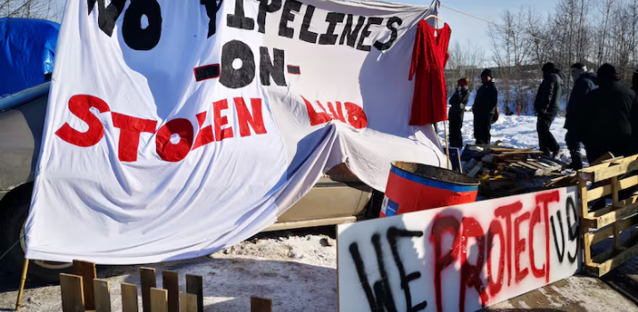 Controversial bill targeting rail blockade protesters soon to be Alberta law | CBC News