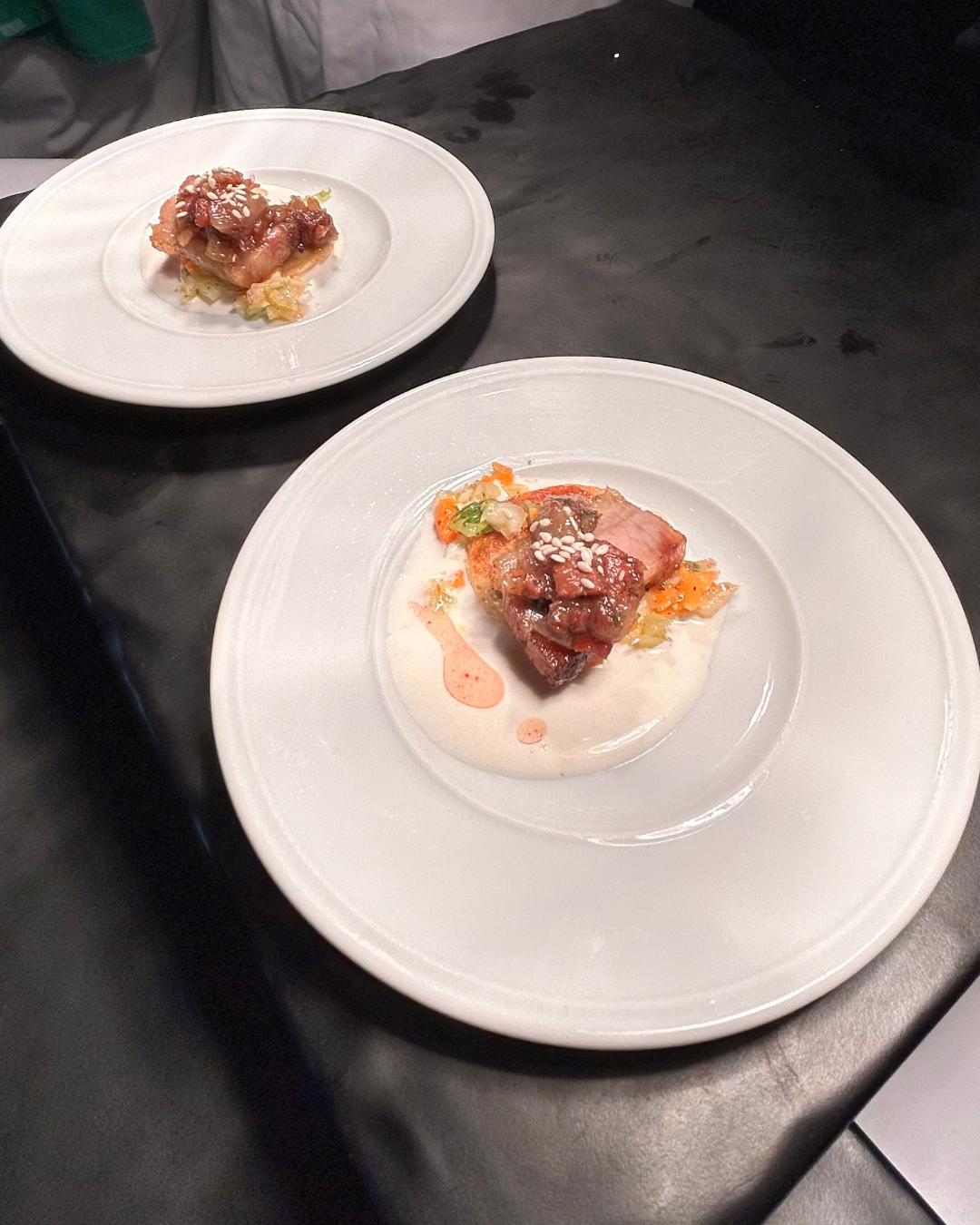  menu item for the live appetizer station