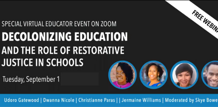 Decolonizing Education and the Role of Restorative Justice in Schools | YouTube