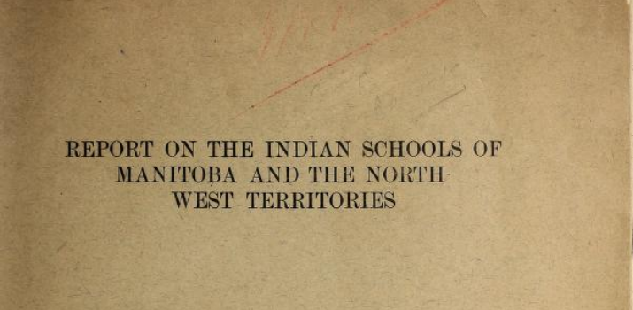 Document 1: Bryce, Report on the Indian Residential Schools (1907)