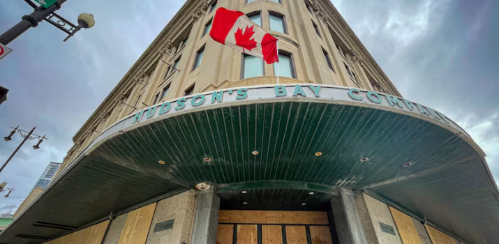 Downtown Winnipeg Bay building to be transferred to Southern Chiefs' Organization for mixed-use development | CBC News