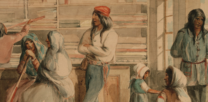 Les Métis et le commerce de la fourrure | Atlas des peuples autochtones du Canada
