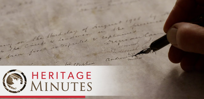 Heritage Minutes: Naskumituwin (Treaty) | Historica Canada