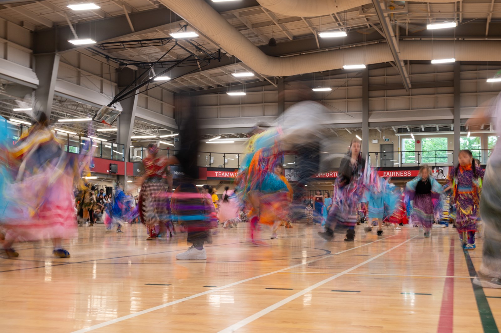 Dancers at 91 Grad Powwow