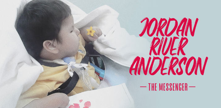 Jordan River Anderson, The Messenger