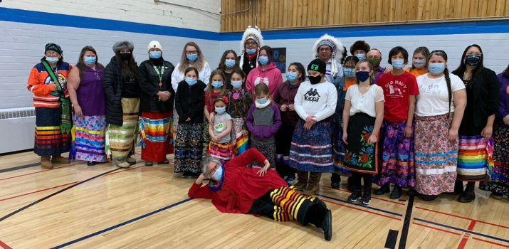 Kamsack school holds first ribbon skirt day to support student shamed for wearing the traditional garment | CBC News