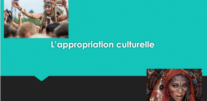 L'appropriation culturelle 
