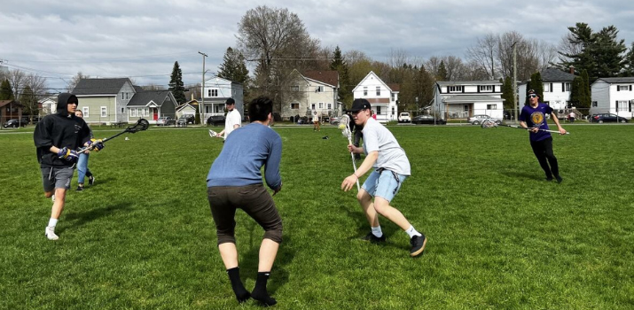 Lacrosse is more medicine than game for these high school students | CBC News