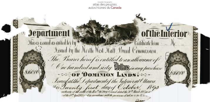 Les certificats des Métis | Atlas des peuples autochtones du Canada