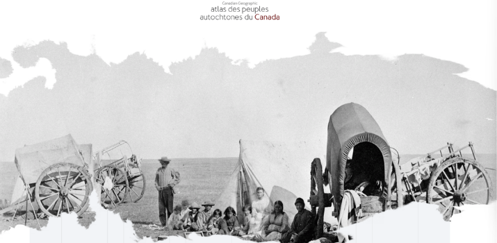 Les charrettes de la rivière Rouge | Atlas des peuples autochtones du Canada