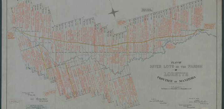 Métis Nation river lot plans | flickr
