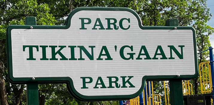 More than a name: How park renamings are an important part of the reconciliation process | The City of Winnipeg