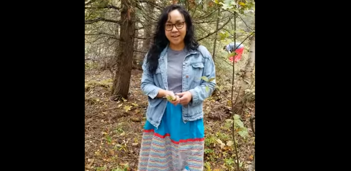 Picking Cedar with Aunty Brenda | YouTube