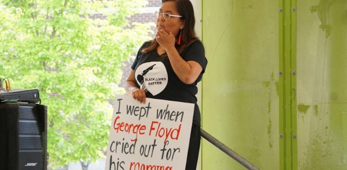Rallying against racism: A moment of silence in Kenora for George Floyd | TVO Today