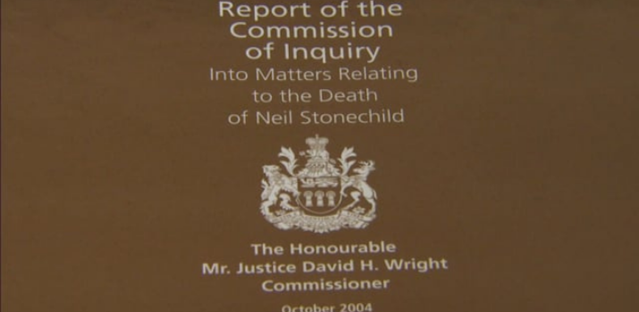 Report on the Commission of Inquiry Into Matter Relating to the Death of Neil Stonechild | The Honourable Mr. Justice David H. Wright Commissioner