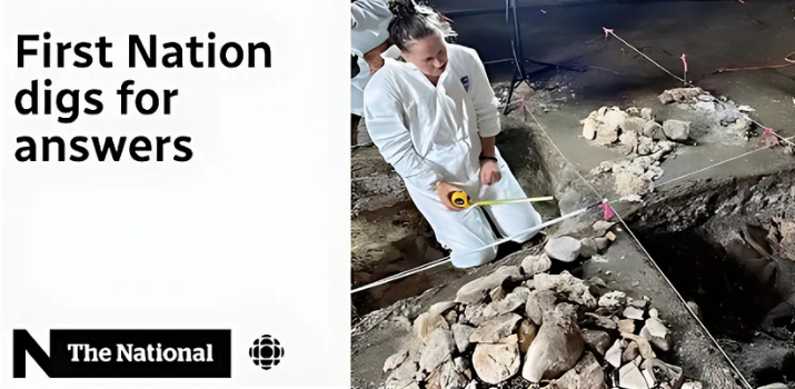 Revelations from an excavation near a former residential school | YouTube