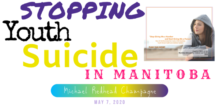 Stopping Youth Suicide in Manitoba