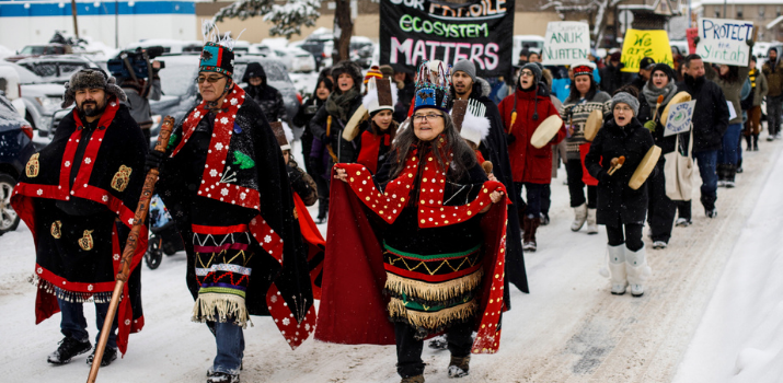 The Tiny Indigenous Village That Ground Canada to a Halt | Mother Jones
