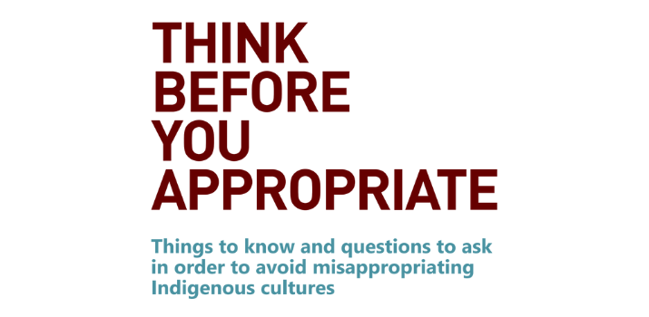 Think Before You Appropriate | Simon Fraser University