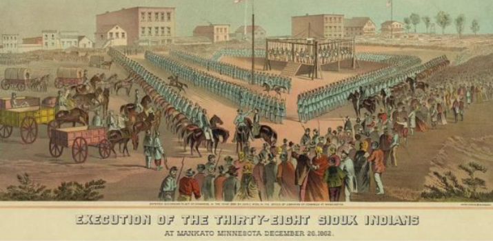 This Day in History – Dec. 26, 1862: 38 Dakota Men Executed by Order of Abraham Lincoln | Native News Online