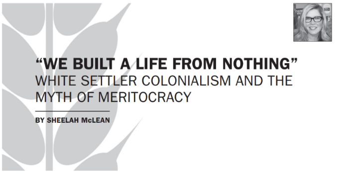 "We Built a Life From Nothing" | Sheelah McLean