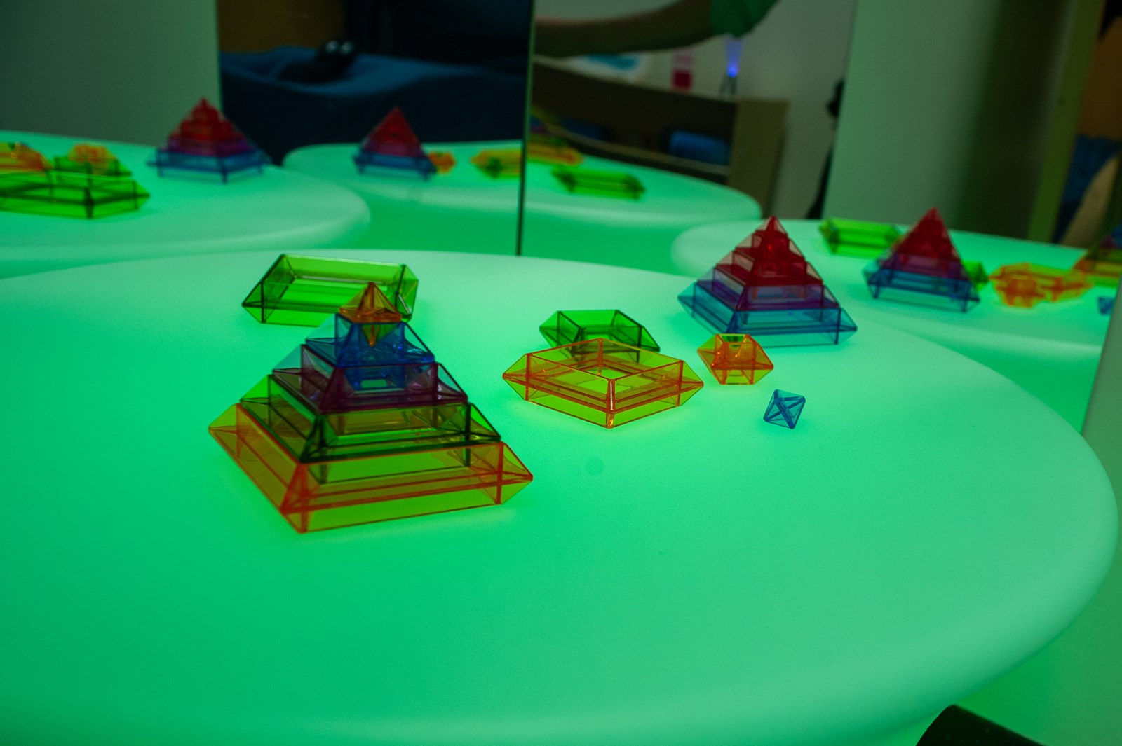 Neon glowing toys