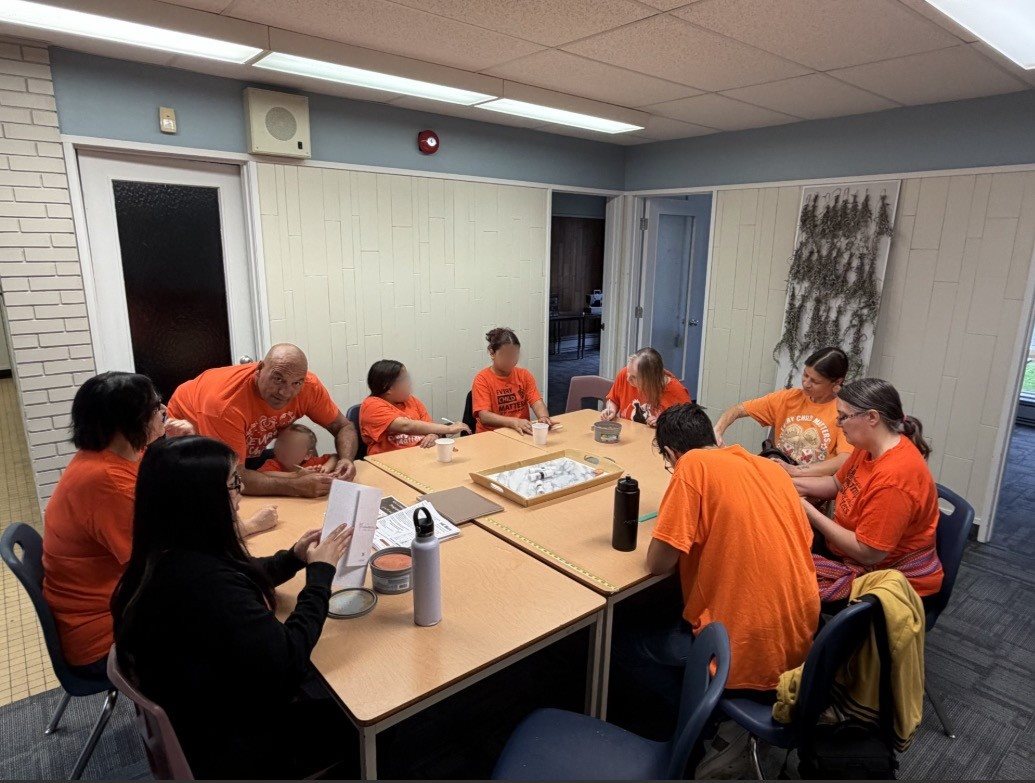 Participants at Kookum Hilda Centre