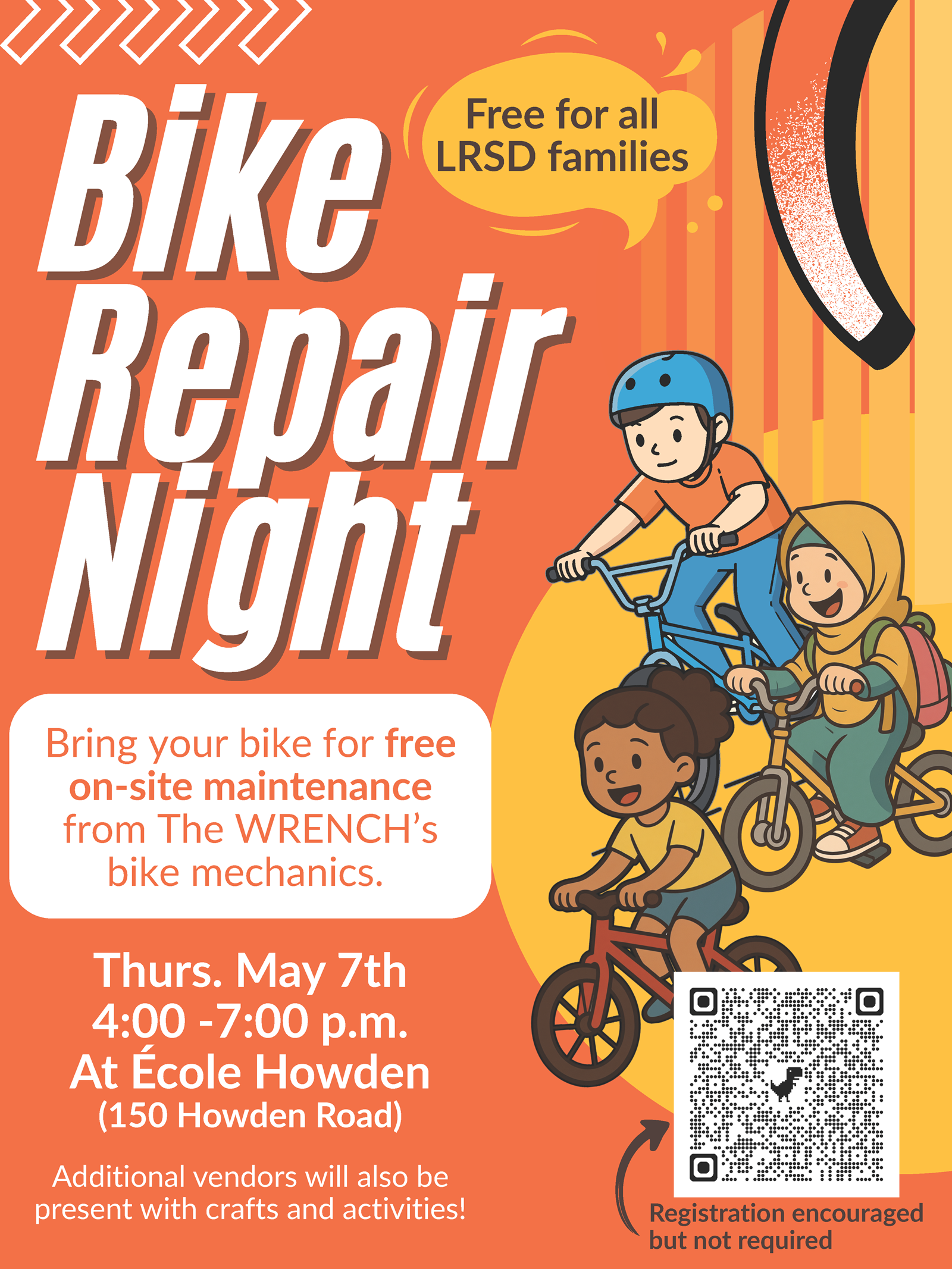 Bike Repair Night Poster