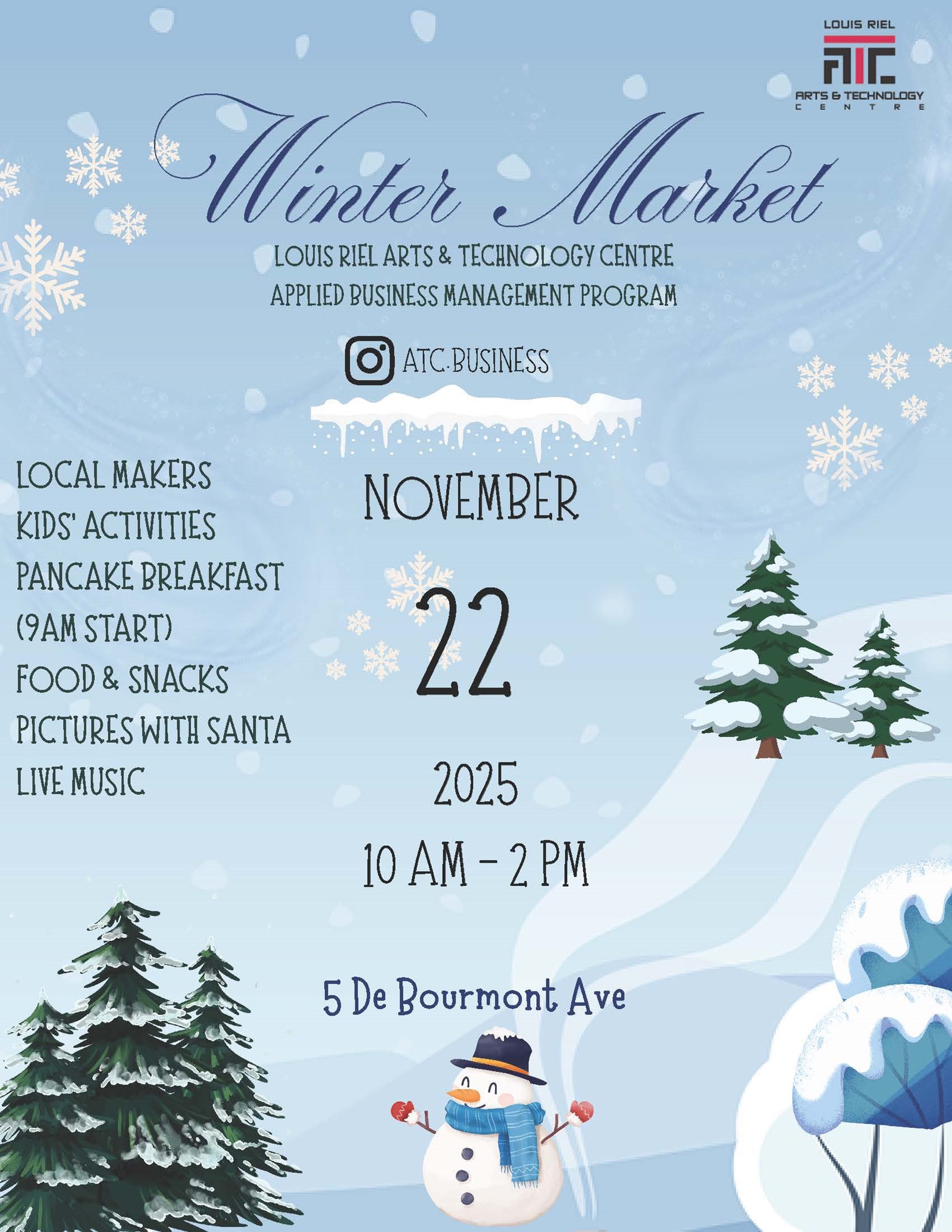 LRATC Winter Market Poster
