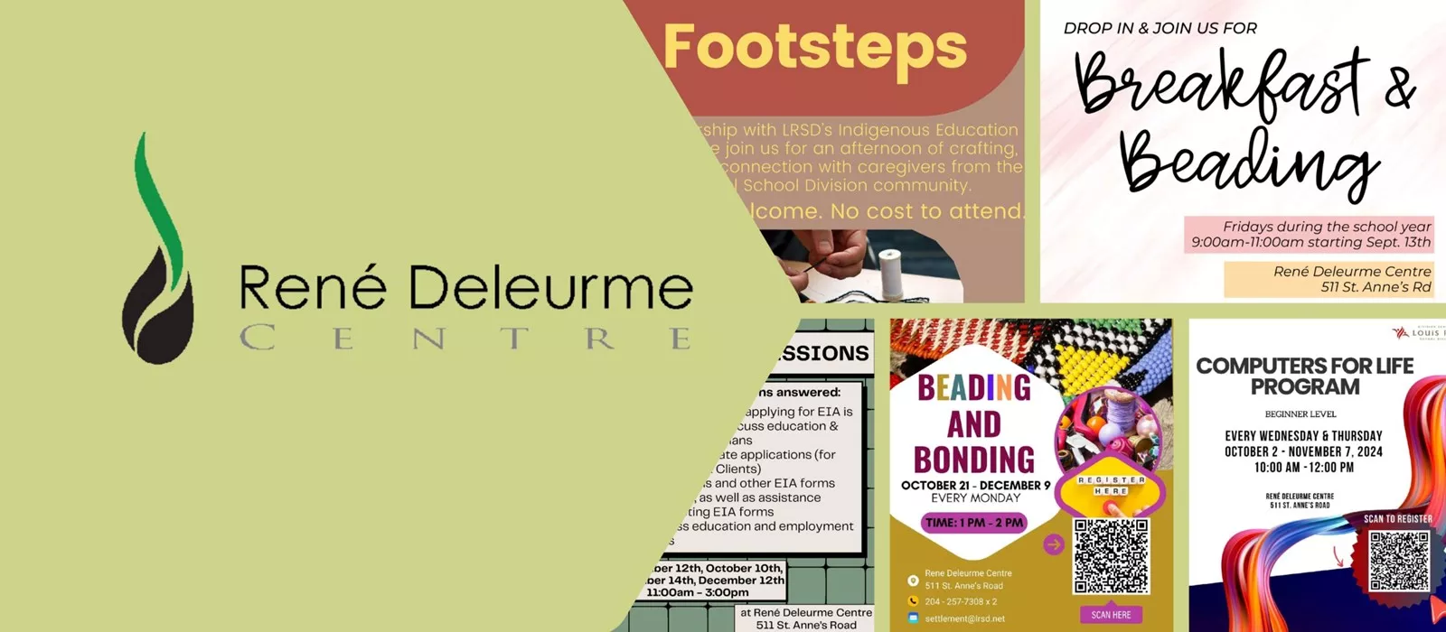 René Deleurme Centre has so much to offer this year! Boost your learning, connect with community, find affordable fresh food, and more. Here's a list of upcoming and ongoing programming that might be ...