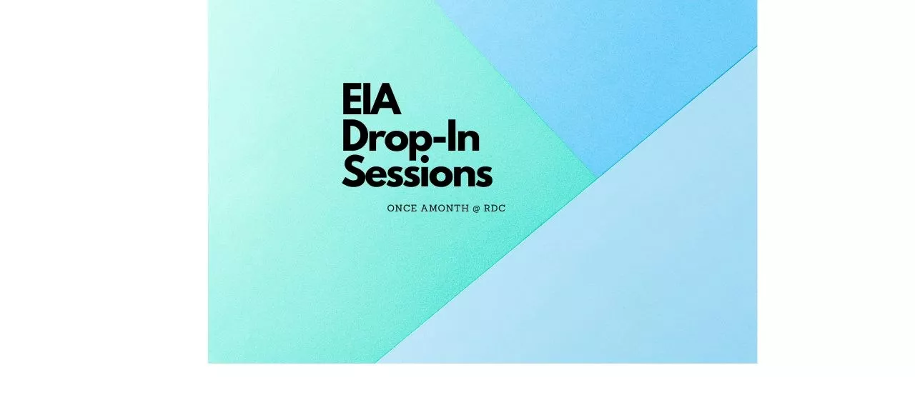 EIA Drop-In Sessions Fall 2024