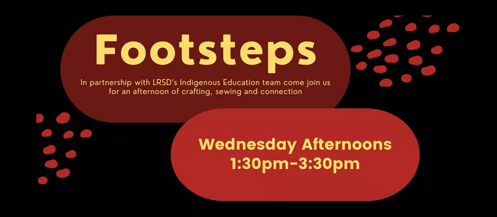 In partnership with LRSD’s Indigenous Education team come join us for an afternoon of crafting, sewing and connection with caregivers from the Louis Riel School Division community.   Everyone welcom...